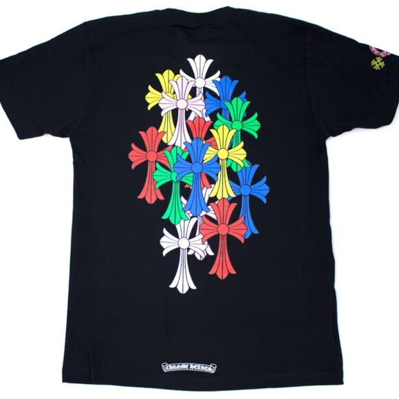Chrome Hearts Multi Color Cross Cemetery T-shirt - Picture 2 of 4